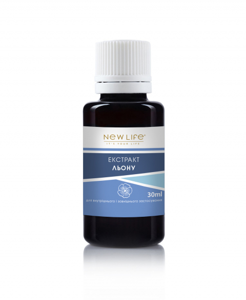  РОСЛИННИЙ | ЕКСТРАКТ | ЛЬОНУ | 30 мл