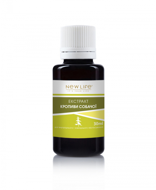 РОСЛИННИЙ | ЕКСТРАКТ | КРОПИВИ СОБАЧОЇ | 30 мл