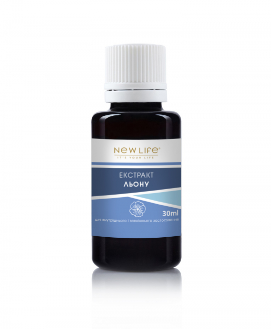  РОСЛИННИЙ | ЕКСТРАКТ | ЛЬОНУ | 30 мл